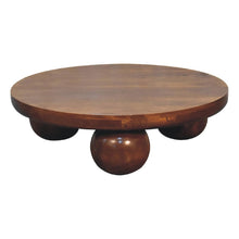 Load image into Gallery viewer, Central Ball Table - Chestnut