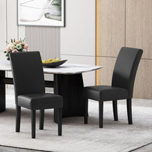 Load image into Gallery viewer, Contemporary Dining Chair With Rubberwood Legs (Set of 2)