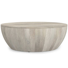 Load image into Gallery viewer, 34" Solid Wood Round Solid Coffee Table - White
