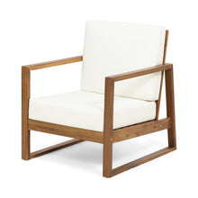 Load image into Gallery viewer, Nexusia - Outdoor Acacia Wood Club Chair With Slat Design