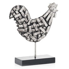Load image into Gallery viewer, Tabletop Sculpture - Black / Silver