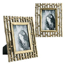 Load image into Gallery viewer, Photo Resin Frame, Opening (Set of 2) - Gold