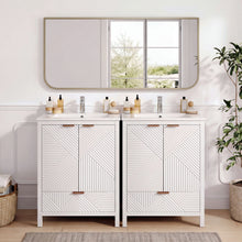 Load image into Gallery viewer, Modern Bathroom Vanity With Sink Combo