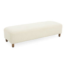 Load image into Gallery viewer, Contemporary Ottoman With Foam Cushion And Durable Upholstery