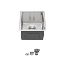 Load image into Gallery viewer, Undermount Stainless Steel Kitchen Sink, Deep Single Bowl Basin