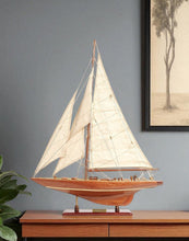 Load image into Gallery viewer, Hand Painted Boat (401993) - Brown