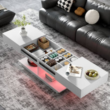 Load image into Gallery viewer, Multifunctional Adjustable Coffee Table With Hidden Storage Space For Living Room
