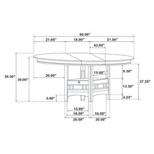 Load image into Gallery viewer, Illkirch - Oval Extension Leaf Dining Table With Expandable Surface - Espresso