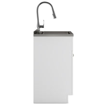 Load image into Gallery viewer, Beckham - Laundry Cabinet & Faucet And Stainless Steel Sink