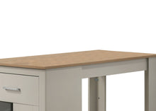 Load image into Gallery viewer, Alonzo - Small Space Counter Height Dining Table With Cabinet, Drawer, And 2 Ergonomic Counter Stools (Set of 3)