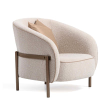 Load image into Gallery viewer, Lisbon - Accent Chair - Oyster / Matte Bronze