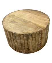 Load image into Gallery viewer, 32" Solid Wood Round Coffee Table - Brown