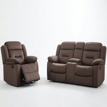 Load image into Gallery viewer, Contemporary Living Room Set With Pillow Arms And Headrest Support