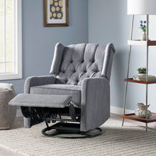 Load image into Gallery viewer, Classic Design, Manual Recliner Chair With 360 Degree Swivel