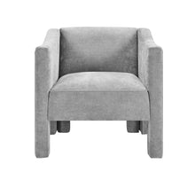 Load image into Gallery viewer, Barrel Accent Chair With Enclosed Arms