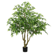 Load image into Gallery viewer, Artificial Banyan Tree With A Trunk And Lifelike Leaves, For Indoor And Outdoor Use - Green
