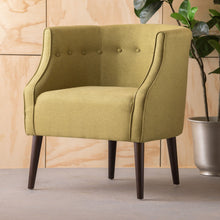 Load image into Gallery viewer, Contemporary Upholstered Club Chair With Button Tufting