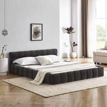 Load image into Gallery viewer, Modern Platform Bed Frame With Thick Fabric