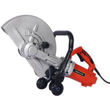 Load image into Gallery viewer, Heavy Duty Electric 14" Cut Off Saw With Water Line Attachment - Black / Silver