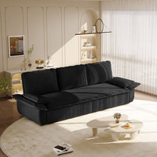 Load image into Gallery viewer, King Size Pull Out Sofa Bed, 3 In 1 Convertible Multifunctional
