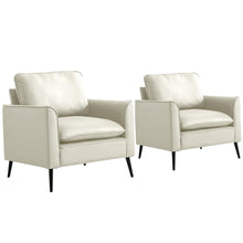 Load image into Gallery viewer, Nordic Retro Light Luxury Upholstered Sofa Chair