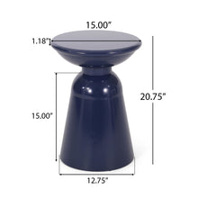 Load image into Gallery viewer, Outdoor Modern Metal End Large Table