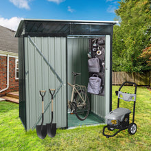 Load image into Gallery viewer, Outdoor Metal Storage Shed Transparent Plate