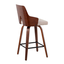 Load image into Gallery viewer, Ariana - Mid Century Modern Counter Stool (Set of 2)