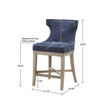 Load image into Gallery viewer, Carson - Counter Stool With Swivel Seat