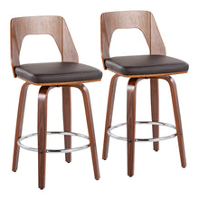 Load image into Gallery viewer, Trilogy - Mid Century Modern Counter Stool (Set of 2)