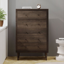 Load image into Gallery viewer, Nystrom - Mid Century Modern 5 Drawer Dresse