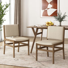 Load image into Gallery viewer, Contemporary Dining Chair Set Upholstered Fabric With Rubberwood Frame