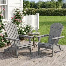 Load image into Gallery viewer, Oversize Outdoor Folding Adirondack Chair, Patio Chair For Garden