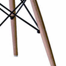 Load image into Gallery viewer, Heavy Duty Plastic Dining Side Chairs (Set of 2) - Black / Brown