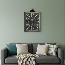 Load image into Gallery viewer, Vintage Style Wall Clock - Black