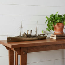 Load image into Gallery viewer, Hand Painted Model Boat (624577) - Bronze