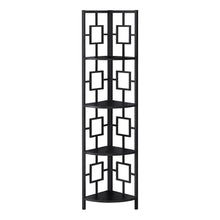 Load image into Gallery viewer, Corner Bookcase - Black