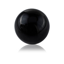 Load image into Gallery viewer, Decorative Orb Tabletop Sculptures (Set of 2) - Black