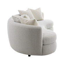 Load image into Gallery viewer, Iniko - Boucle Sofa With Toss Pillows - Beige