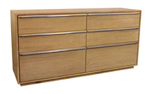 Load image into Gallery viewer, Six Drawer Double Dresser - Natural