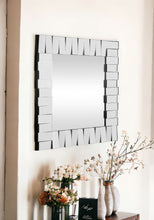 Load image into Gallery viewer, 28" Square Glass Framed Accent Mirror - Clear