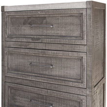 Load image into Gallery viewer, Solid Wood 4 Drawer Chest - Gray