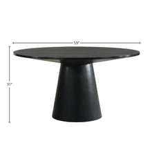 Load image into Gallery viewer, Froja - Manufactured Wood Round Dining Table - Black