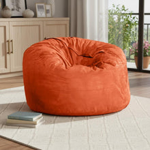 Load image into Gallery viewer, Microsuede Classic Bean Bag - Orange