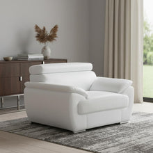 Load image into Gallery viewer, Captivating Leather Chair - White