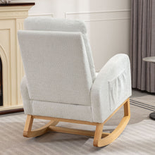 Load image into Gallery viewer, Accent Rocking Chair With Footrest, High Back