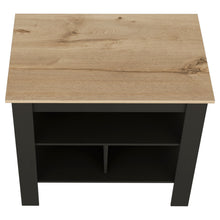 Load image into Gallery viewer, 41" Kitchen Island With Storage - Black