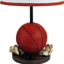 Load image into Gallery viewer, 15" Orange Bedside Table Lamp With White Shade