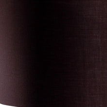 Load image into Gallery viewer, 29" Silver Ceramic Geometric Table Lamp With Brown Classic Drum Shade