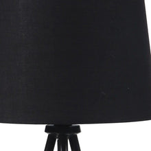 Load image into Gallery viewer, 20" Gold Tripod Table Lamp With Black Empire Shade